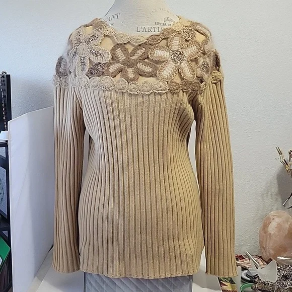 ESCADA Cashmere Blend Sweater, EUC